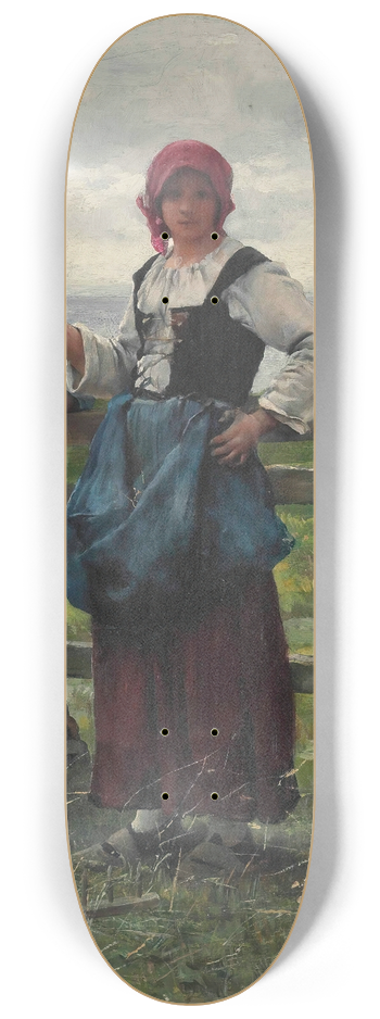 Julien Dupr - The Gossip 8.25 inch art skate deck