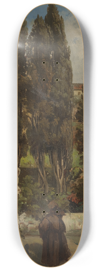 Julie Wilhelmine Hagen-Schwarz - Villa dEste 8.25 inch art skate deck