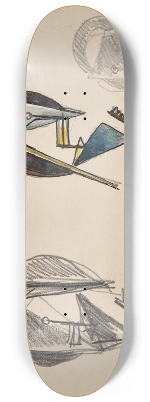Julio Gonzlez - Ttes 8.25 inch art skate deck