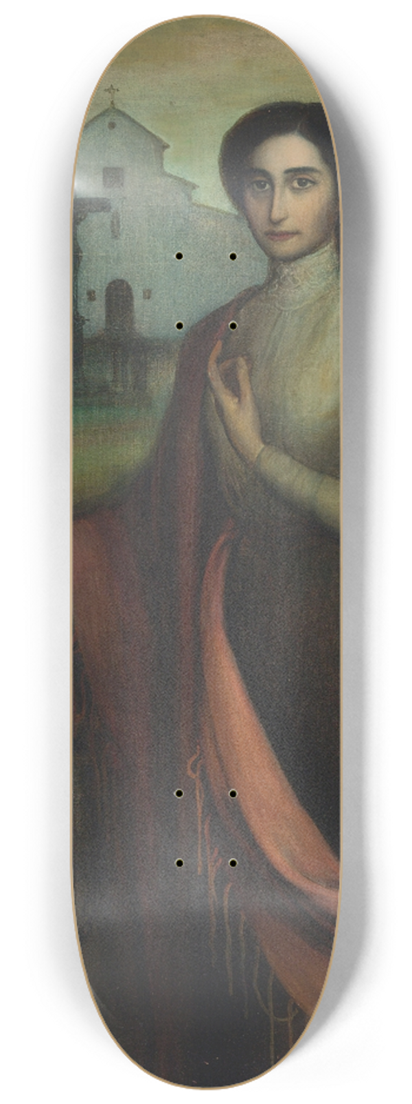 Julio Romero De Torres - Girl By A Well 8.25 inch art skate deck