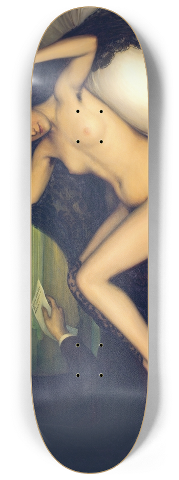 Julio Romero De Torres - Venus of Poetry 8.25 inch art skate deck