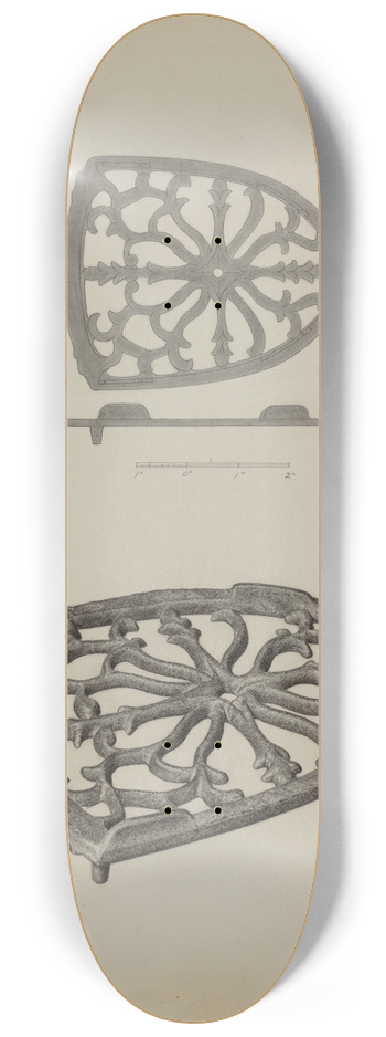 Julius Bellamy - Flat Iron Holder 8.25 inch art skate deck