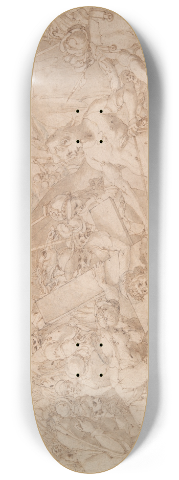 Andrea Boscoli - The Road toCalvary 8.25 inch art skate deck