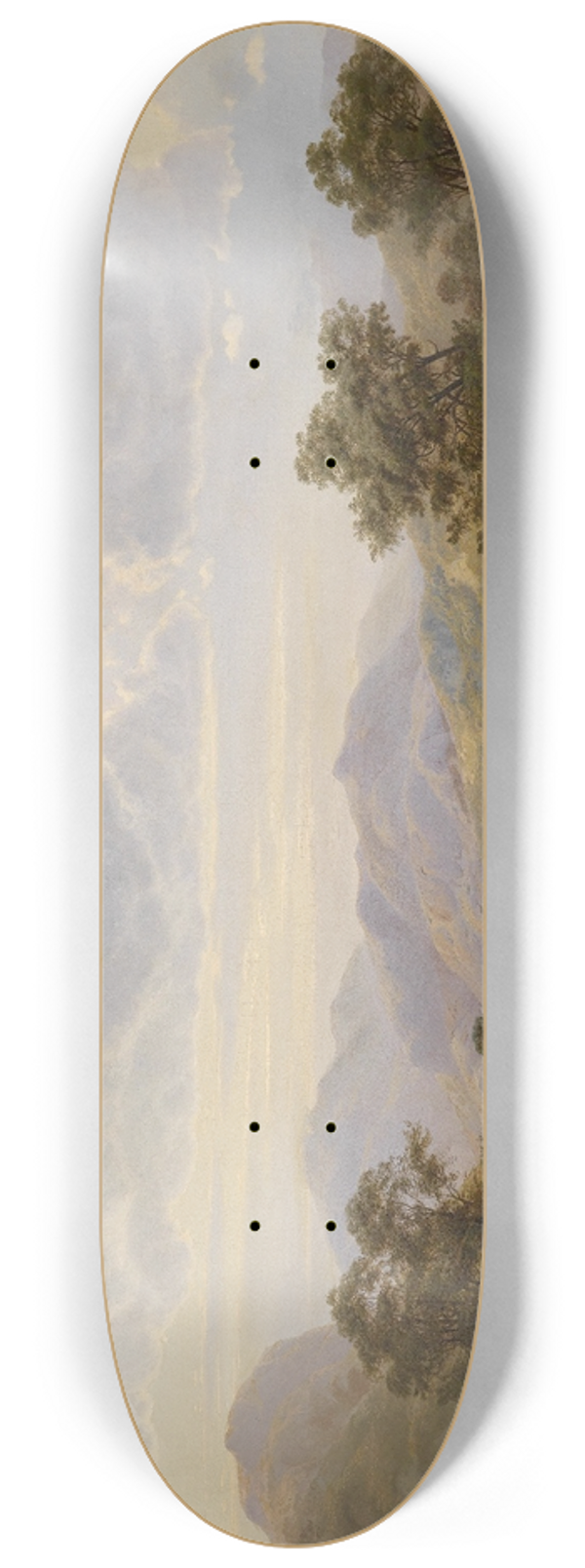 Julius Rose - Landschaft bei Abtenau 8.25 inch art skate deck