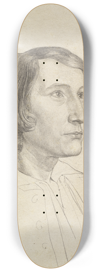 Julius Schnorr Von Carolsfeld - Gustav Heinrich Naeke 8.25 inch art skate deck