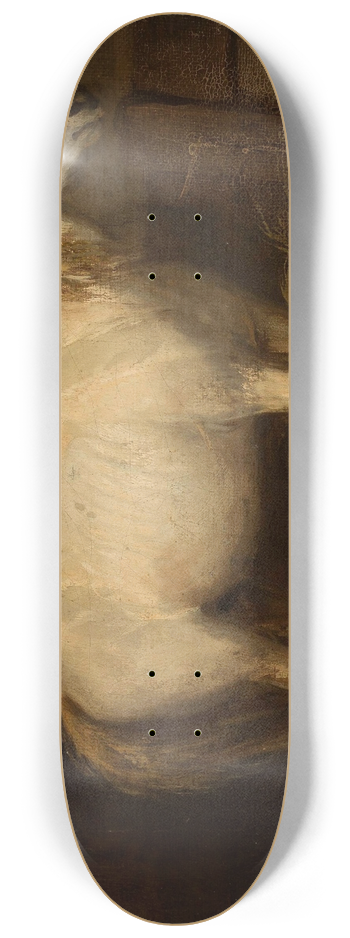 Jzef Brodowski - Horse in the stables 8.25 inch art skate deck