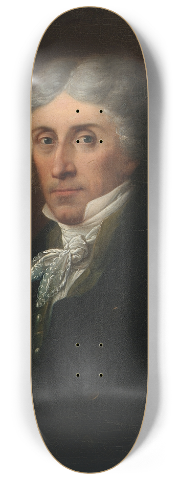 Jzef Brodowski - Portrait of Jzef Michaowski, senator 8.25 inch art skate deck