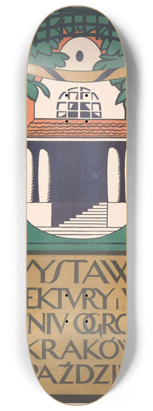 Jzef Czajkowski - Wystawa architektury i wntrz w otoczeniu ogrodowem 8.25 inch art skate deck