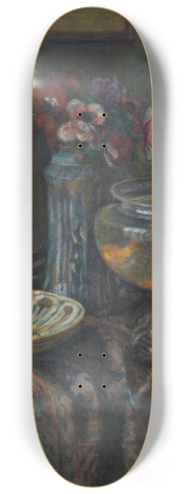 Jzef Pankiewicz - Anemones 8.25 inch art skate deck