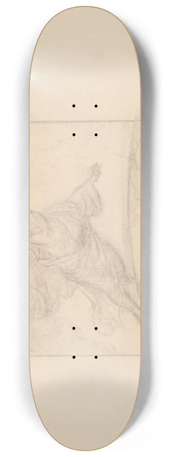 Jzef Simmler - Creation of the world 8.25 inch art skate deck