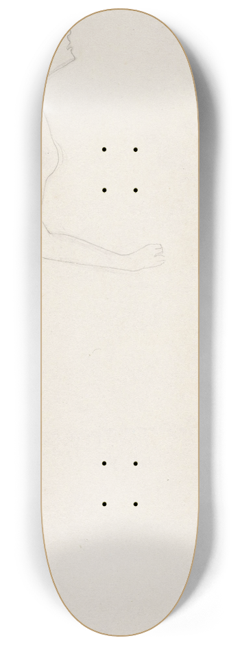 Karel de Nere tot Babberich - Staande naakte vrouw 8.25 inch art skate deck