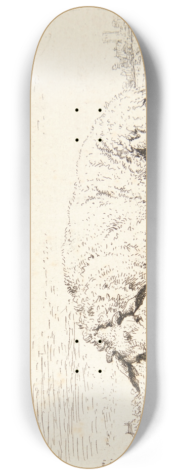 Karel Dujardin - Liggende fr 8.25 inch art skate deck