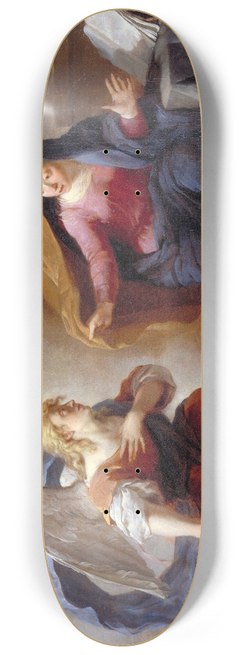 Karel Dujardin - The Annunciation 8.25 inch art skate deck