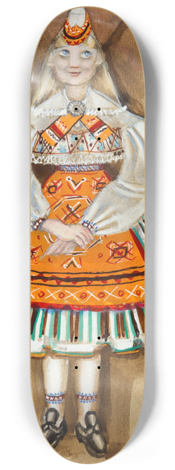 Karin Luts - Kostmikavand G. Neggo stuudiole 8.25 inch art skate deck