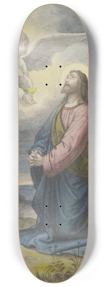 Karl Gottlob Schnherr - Agony in the Garden 8.25 inch art skate deck