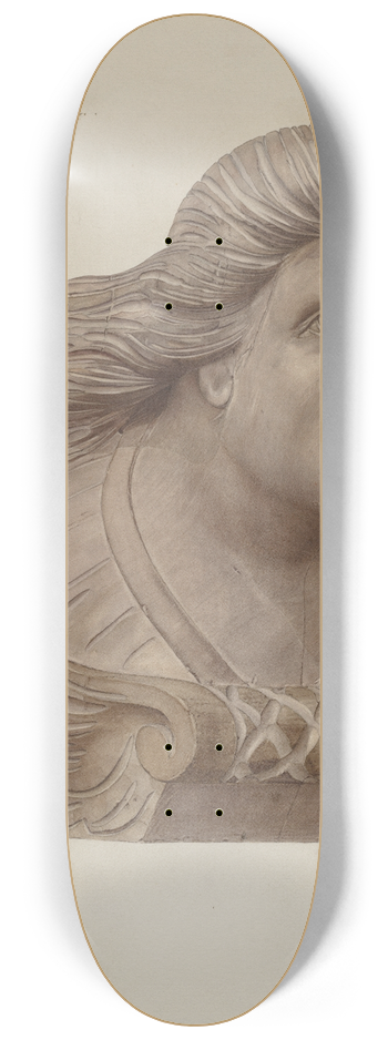 Karl J. Hentz - Small Figurehead 8.25 inch art skate deck