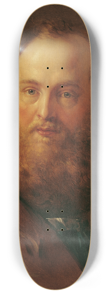 Karl Joseph Aloys Agricola - Mnnlicher Studienkopf 8.25 inch art skate deck