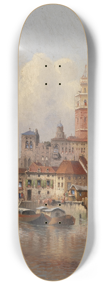 Karl Kaufmann - Aus Barcelona 8.25 inch art skate deck