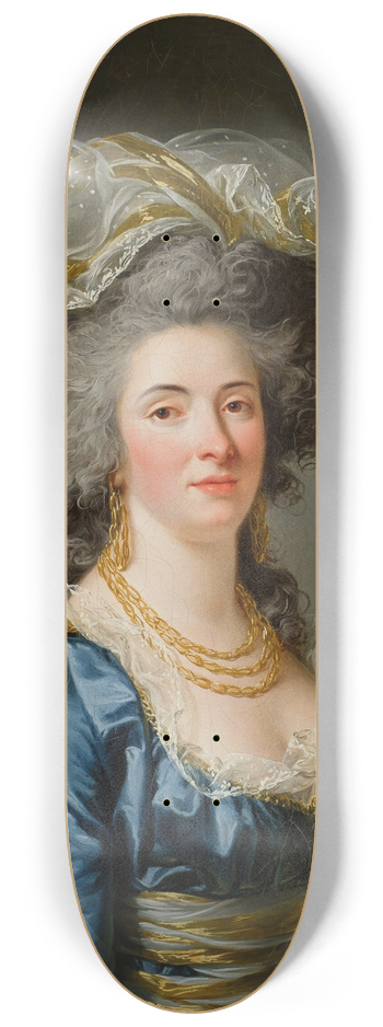 Adlade Labille-Guiard - Portrait prsum de Philiberte-Orlans Perrin de Cypierre, comtesse de Maussion 8.25 inch art skate deck