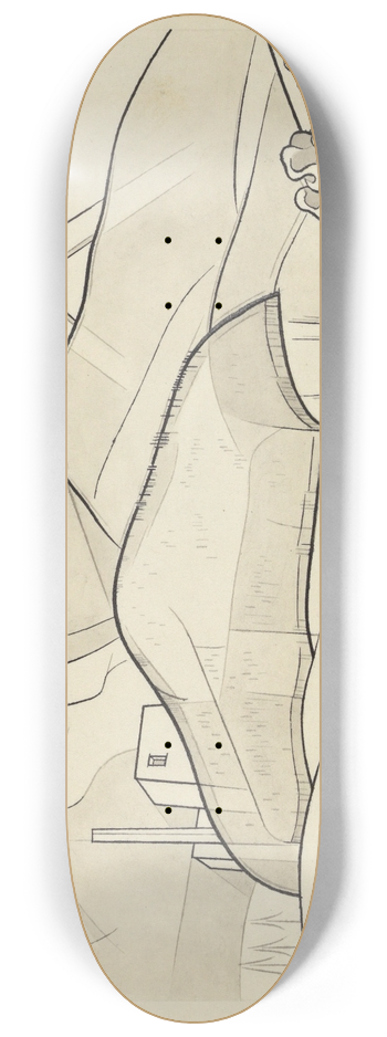 Karl Wiener - Abendromanze 8.25 inch art skate deck