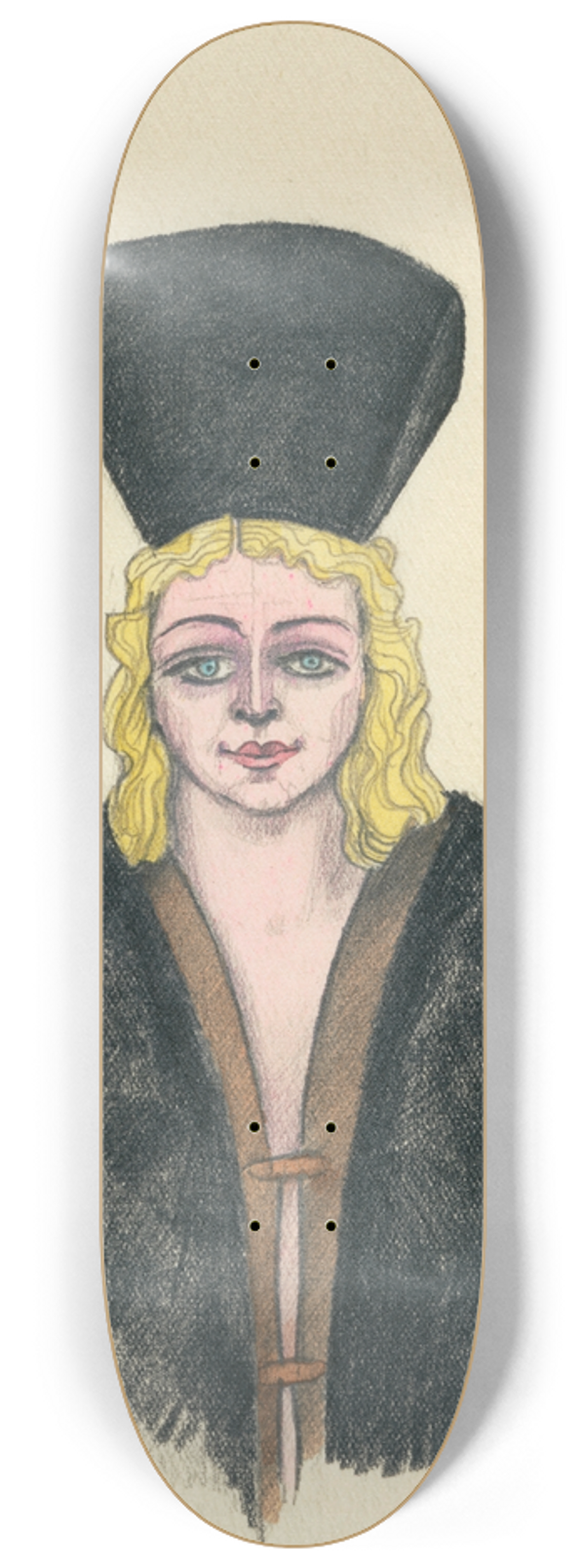 Karl Wiener - Dame 8.25 inch art skate deck