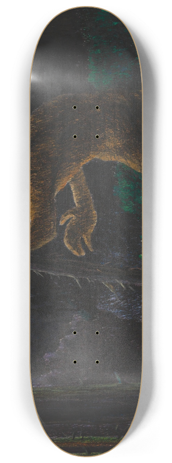 Karl Wiener - Der Barbar 8.25 inch art skate deck