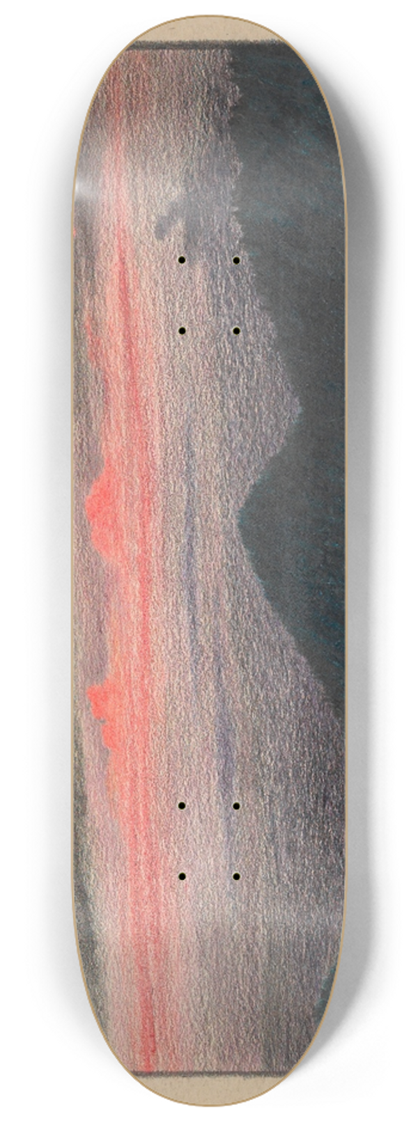 Karl Wiener - Herbstabend II 8.25 inch art skate deck