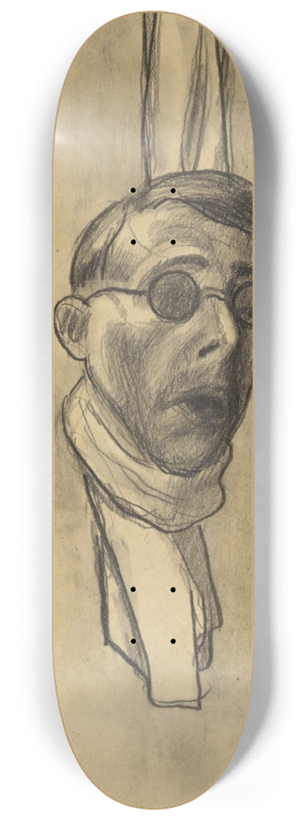 Karl Wiener - Ich 8.25 inch art skate deck