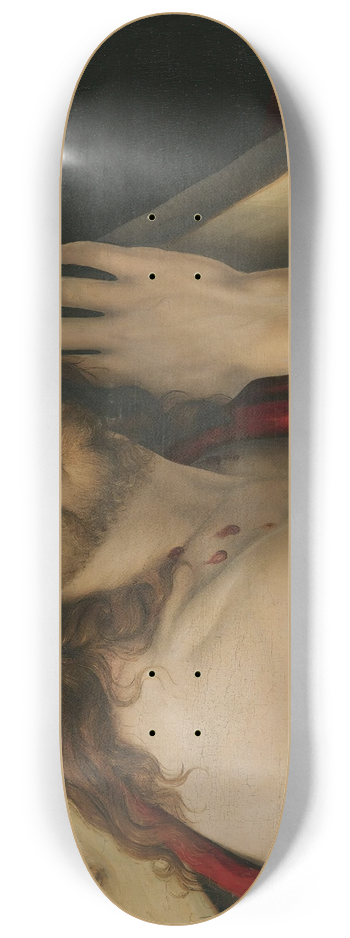 Andrea Solario - Christ Carrying The Cross 8.25 inch art skate deck