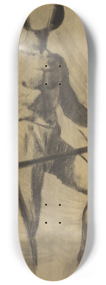 Karl Wiener - mnnlicher Akt V 8.25 inch art skate deck