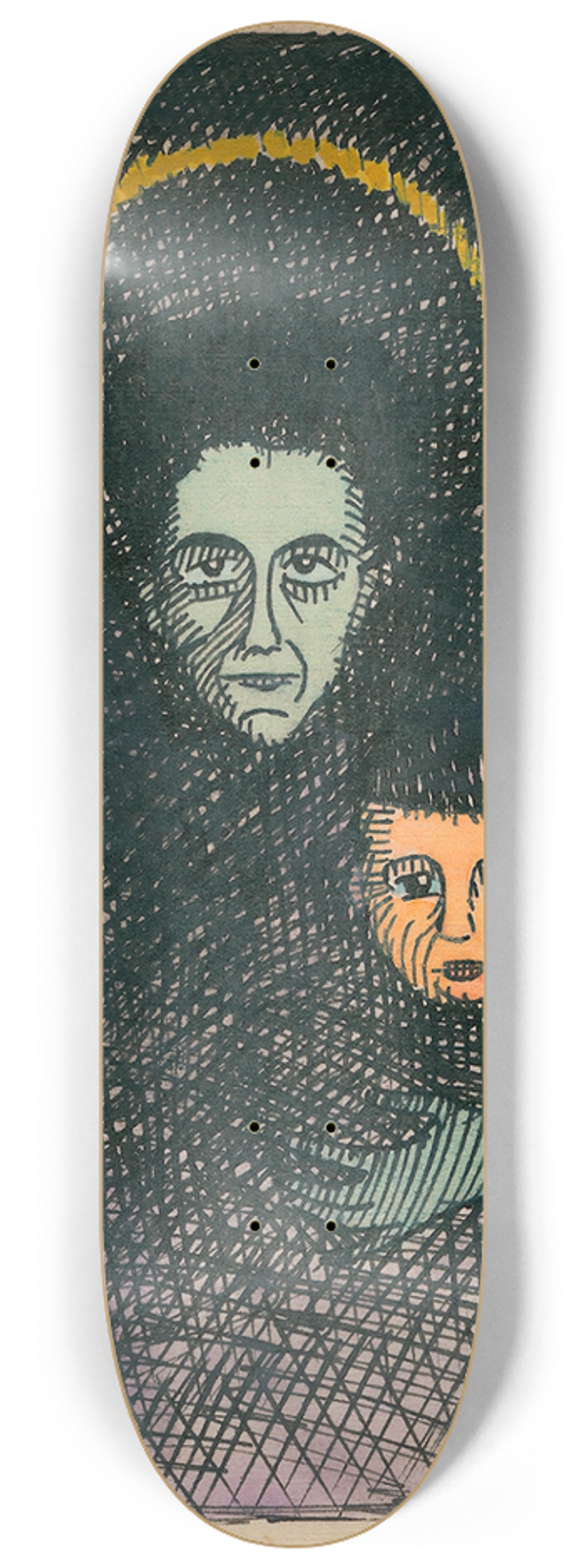 Karl Wiener - Mutter 8.25 inch art skate deck