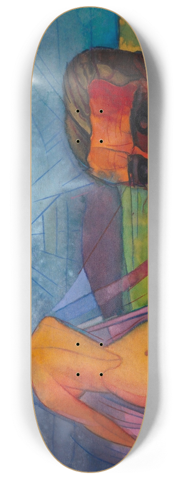 Karl Wiener - Ohne Titel; aus; Die 150 Bltter X 8.25 inch art skate deck