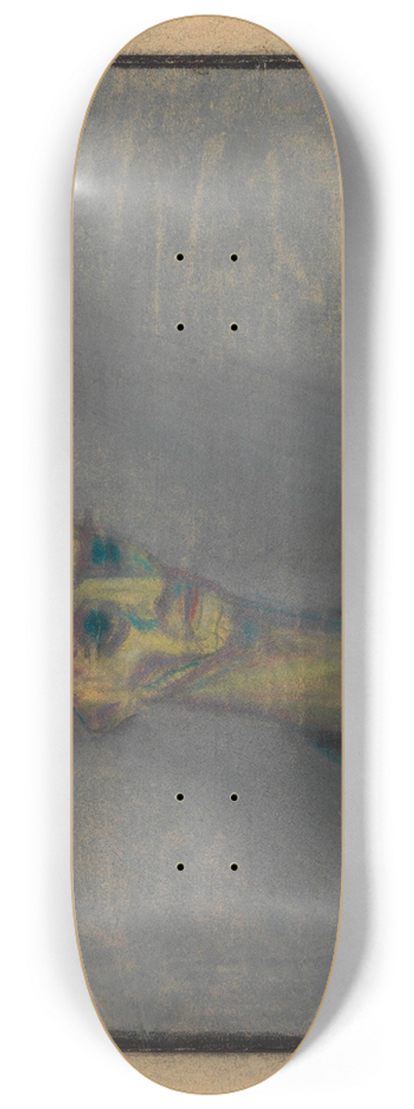 Karl Wiener - Ohne Titel (Selbstportrt) 8.25 inch art skate deck