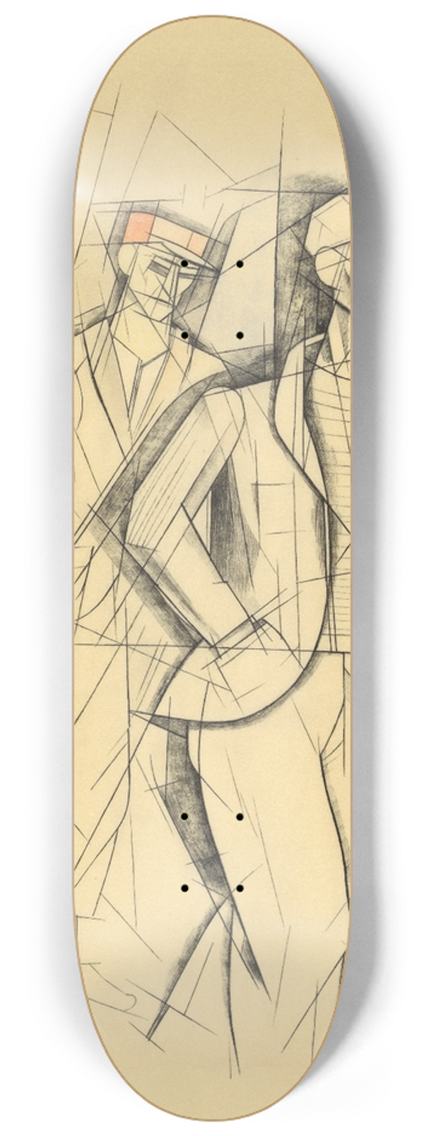 Karl Wiener - The Damned 8.25 inch art skate deck