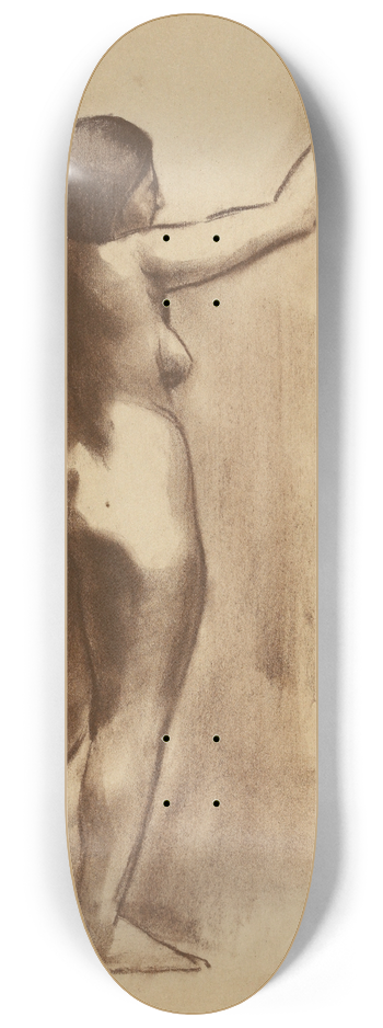 Karl Wiener - weiblicher Akt V 8.25 inch art skate deck