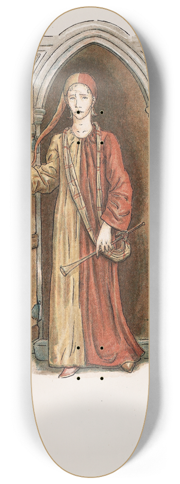 Kate Greenaway - The Pied Piper of Hamelin Pl 12 8.25 inch art skate deck