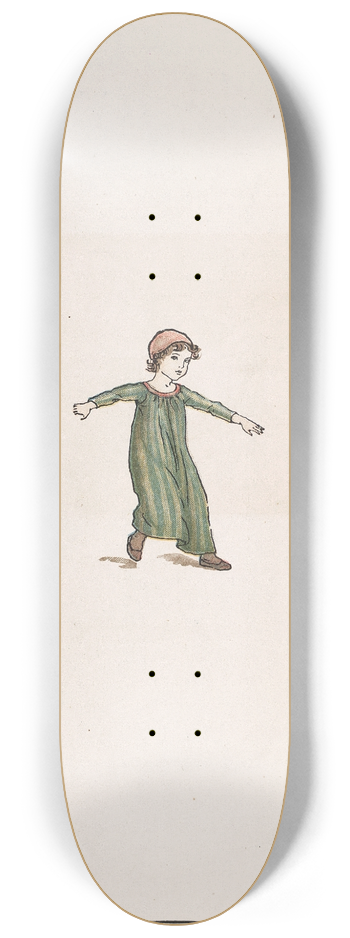 Kate Greenaway - The Pied Piper of Hamelin Pl 3 8.25 inch art skate deck