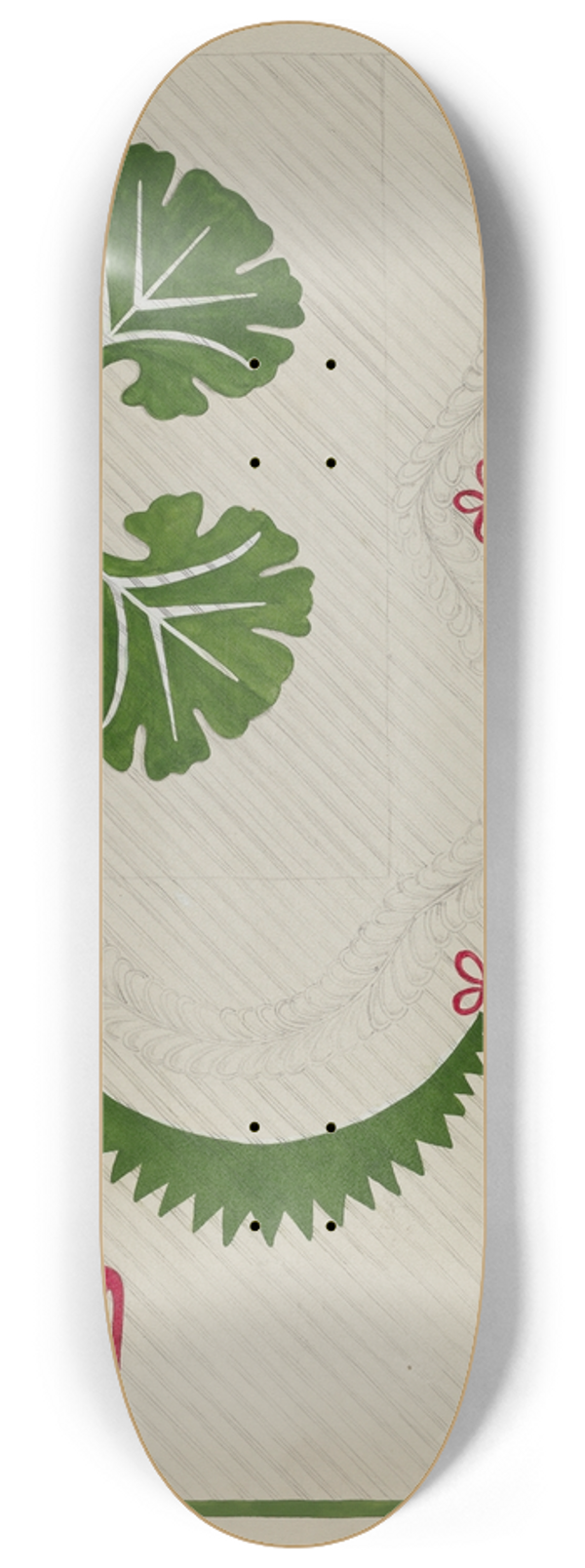 Katherine Hastings - Quilt 8.25 inch art skate deck