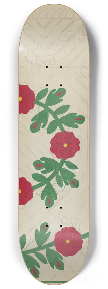 Katherine Hastings - Quilt 8.25 inch art skate deck
