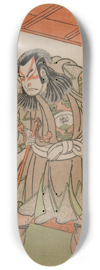 Katsukawa Shunsh - The Actor Onoe Matsusuke 8.25 inch art skate deck