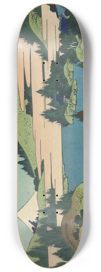 Katsushika Hokusai - Ssh hakone kosui 8.25 inch art skate deck