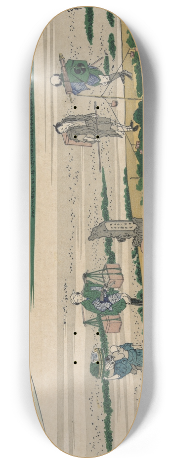 Katsushika Hokusai - Ssh nakahara 8.25 inch art skate deck