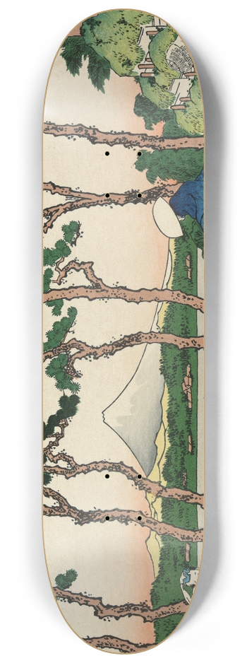 Katsushika Hokusai - Tkaid hodogaya 8.25 inch art skate deck