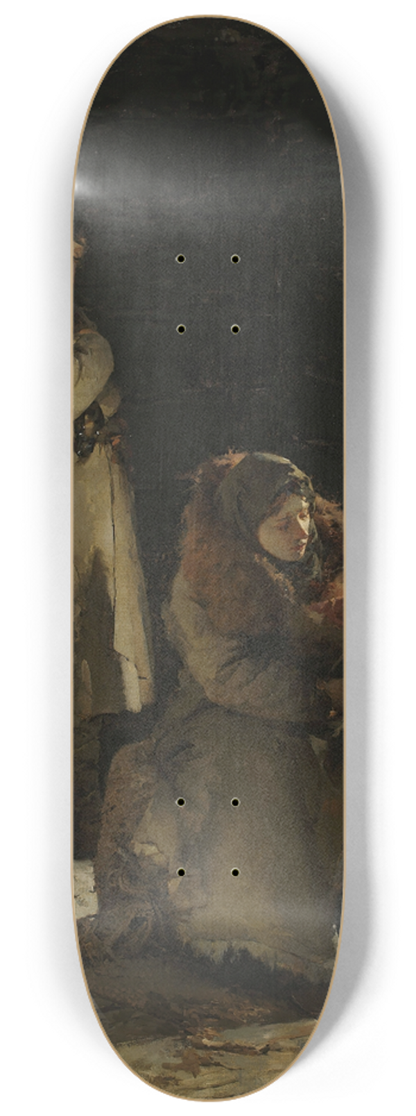 Kazimierz Alchimowicz - On the way to exile 8.25 inch art skate deck