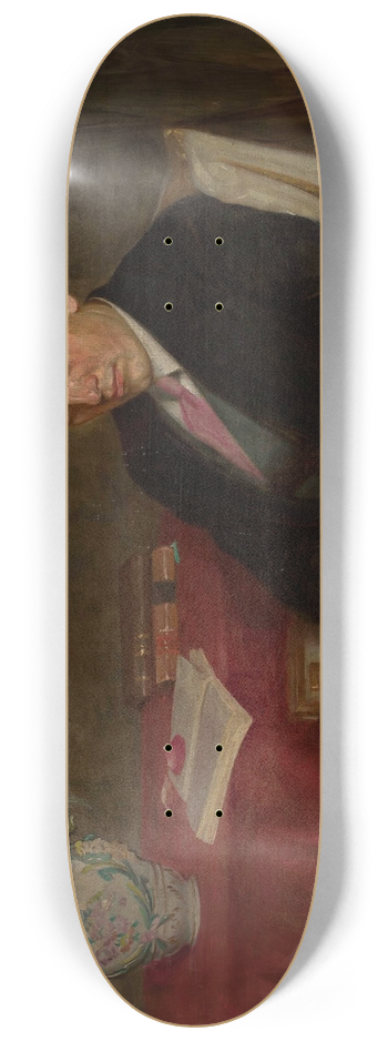 Kazimierz Mordasewicz - Portrait of Bolesaw Malinowski 8.25 inch art skate deck