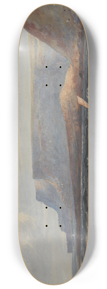 Andrew Nicholl - The Coast of Antrim 8.25 inch art skate deck