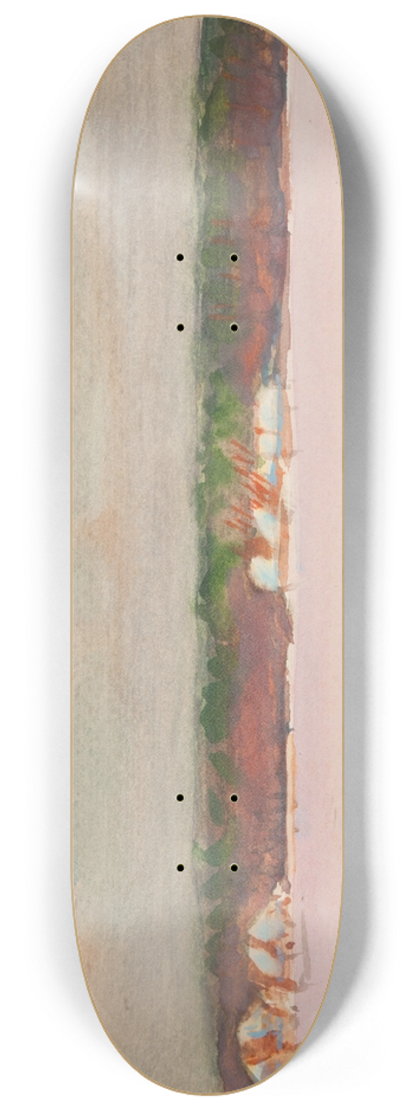 Kazimierz Wojtanowicz - Pejza wiejski 8.25 inch art skate deck