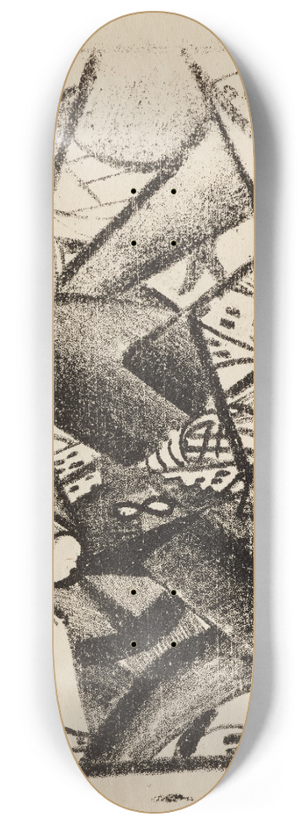 Kazimir Malevich - Untitled (Universal Landscape) 8.25 inch art skate deck