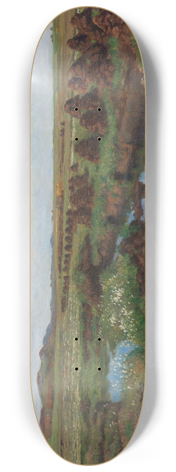 Kitty Kielland - Peat Bog at Jren 8.25 inch art skate deck