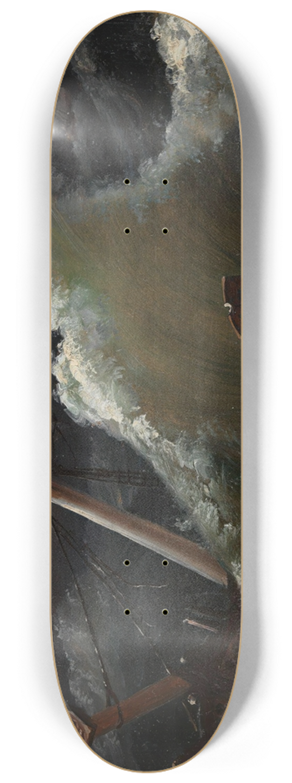 Knud Baade - Shipwreck 8.25 inch art skate deck